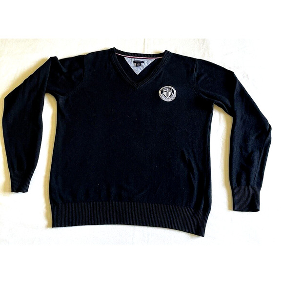 Tommy Hilfiger Mercy High School SF Women Logo Size L/G Pullover Sweeter - Picture 1 of 8